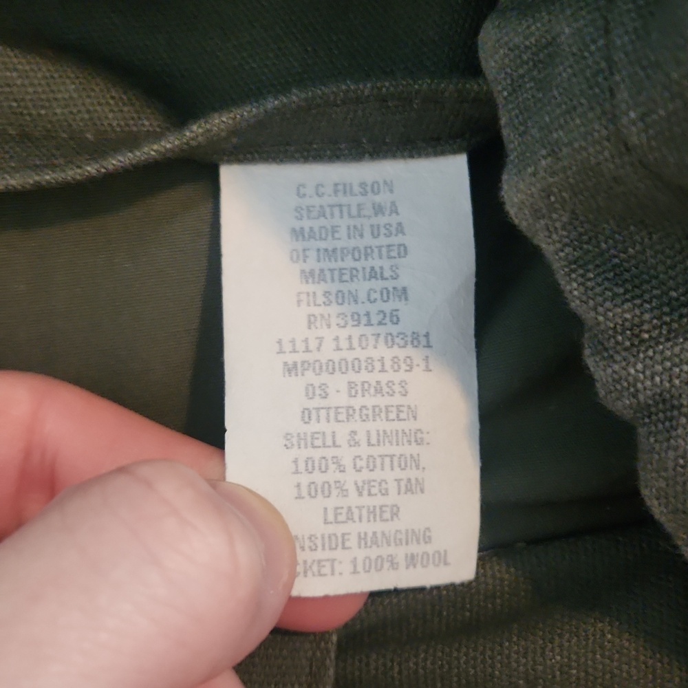 Filson Ranger Backpack Olive Green - Picture 11 of 11